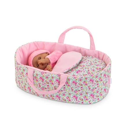 Couffin fleuri pour poupon 30 cm - Corolle ROSE 2 - vertbaudet enfant 