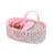 Couffin fleuri pour poupon 30 cm - Corolle ROSE 2 - vertbaudet enfant 