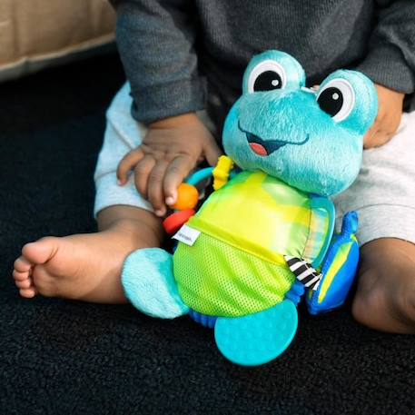 BABY EINSTEIN Ocean Explorers Neptune's Sensory Sidekick jouet en peluche, dès la naissance BLANC 5 - vertbaudet enfant 