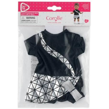 Tenue de patineuse et Ruban pour poupée Ma Corolle - COROLLE NOIR 2 - vertbaudet enfant 