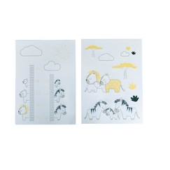 Stickers muraux Sauthon pluche et pompon  - vertbaudet enfant