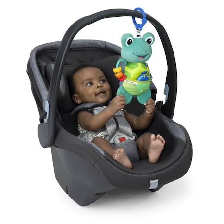 BABY EINSTEIN Ocean Explorers Neptune's Sensory Sidekick jouet en peluche, dès la naissance BLANC 2 - vertbaudet enfant 