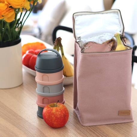 BEABA, Pochette repas bébé, isotherme, gris perle - Cdiscount