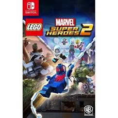 Jouet-Jeux vidéos et jeux d'arcade-Lego Marvel Super Heroes 2 Jeu Switch