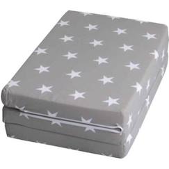 Chambre et rangement-Literie-Matelas de Voyage ROBA Little Stars Pliable - 60x120 cm