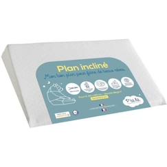 Plan Incliné Bébé 60x35 cm - P'Tit Lit - Limite les reflux - Anti Acariens - Inclinateur 10° - Déhoussable  - vertbaudet enfant