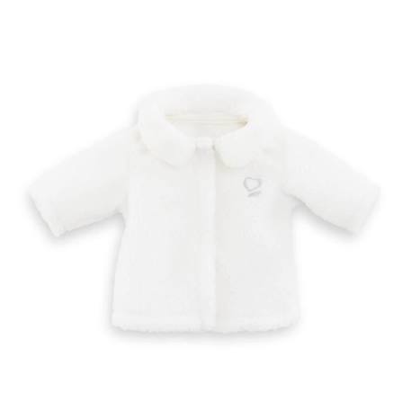 Manteau Soir De Fête - COROLLE - Vêtement pour poupée de 36 cm - Blanc - Mixte - A partir de 4 ans BLANC 1 - vertbaudet enfant 