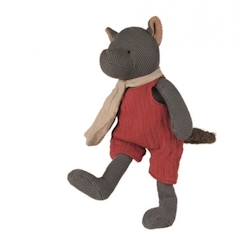 -Peluche tricotée John le loup - Egmont Toys - 120033 - Pour enfants - Multicolore - Intérieur