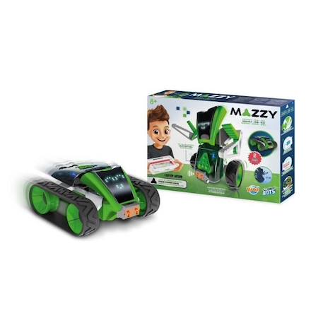 Jeu de programmation - BUKI FRANCE - Mazzy - Capteur d'obstacles - Vert - Pour enfants de 8 ans et plus VERT 2 - vertbaudet enfant 