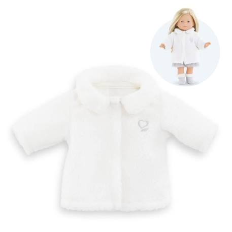 Manteau Soir De Fête - COROLLE - Vêtement pour poupée de 36 cm - Blanc - Mixte - A partir de 4 ans BLANC 2 - vertbaudet enfant 