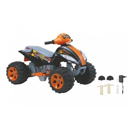 Quad Pico 6V pour enfants 3 à 5 ans - JAMARA - Batterie 6V 7 Ah - Orange - 4 roues ORANGE 3 - vertbaudet enfant 