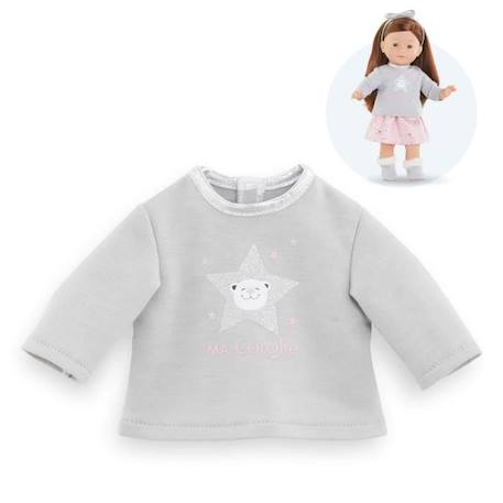 T-Shirt Soir De Fête - COROLLE - Vêtement pour poupée ma Corolle 36 cm - Blanc - Enfant - Mixte BLANC 3 - vertbaudet enfant 