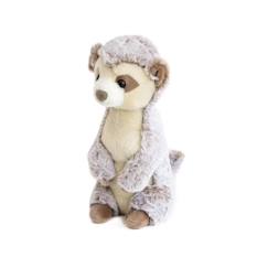 Jouet-Premier âge-Peluche Suricate - Histoire d'Ours - 25 cm - Gris - Pour Enfant à partir de 3 mois