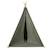 Tente Tipi pour Enfants SUNNY Alba en Gris - Coussin Pliant Inclus - 120x120 cm GRIS 3 - vertbaudet enfant 