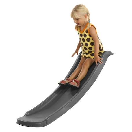 Toboggan AXI Sky120 Gris - 118 cm pour aire de jeux enfant GRIS 2 - vertbaudet enfant 