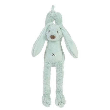 Peluche Musicale - Richie Le Lapin Vert - HAPPY HORSE - Plush - Pile - Intérieur BLEU 1 - vertbaudet enfant 