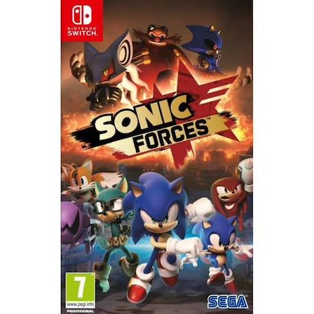 Sonic Forces Jeu Switch BLANC 1 - vertbaudet enfant 