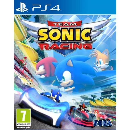 Team Sonic Racing Jeu PS4 BLANC 1 - vertbaudet enfant 