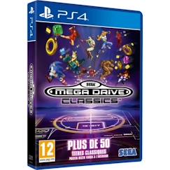 Jouet-Sega Mega Drive Classics Jeu PS4