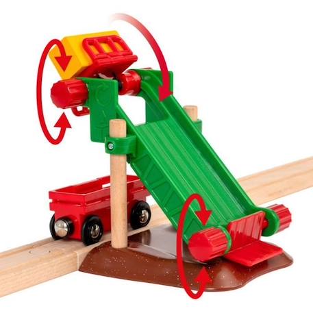 Circuit de la Ferme et Locomotive à pile BRIO - 30 pièces - Pour Enfant MARRON 4 - vertbaudet enfant 