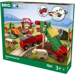 Circuit de la Ferme et Locomotive à pile BRIO - 30 pièces - Pour Enfant  - vertbaudet enfant