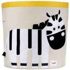 Chambre et rangement-Rangement-Bac, boite, panier de rangement-Sac à jouets Zebra - Tissu