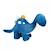 Peluche Hello le Dino 40 cm - Histoire d'Ours - Mixte - Bleu - Plush BLEU 1 - vertbaudet enfant 