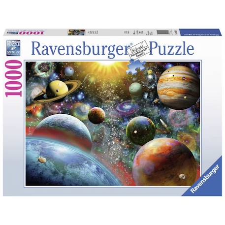 Puzzle 1000 pièces - Ravensburger - Vision planétaire - Paysage et nature - Bleu - Pour enfant de 12 ans et plus BLEU 3 - vertbaudet enfant 