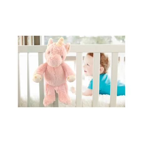 Peluche musicale - Cloud B - Ella la licorne rose - Sons apaisants - Bruit blanc ROSE 2 - vertbaudet enfant 