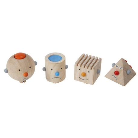 Robot Transformeur - PLAN TOYS - Dimensions 19 x 7,5 x 18,5 cm - Mixte - A partir de 36 mois MARRON 3 - vertbaudet enfant 