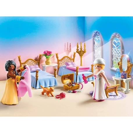 PLAYMOBIL - Chambre princesse avec coiffeuse - Multicolore - 73 pièces BLANC 2 - vertbaudet enfant 