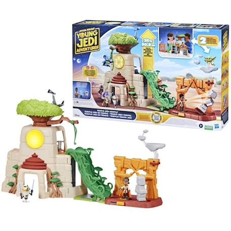 Star Wars Temple Jedi de Tenoo - HASBRO - Figurine - Sonore et lumineux - 2 figurines incluses NOIR 2 - vertbaudet enfant 