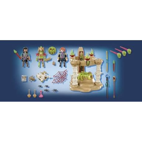 PLAYMOBIL - 70751 - Novelmore - Sal'ahari Sands - Temple des squelettes MARRON 3 - vertbaudet enfant 