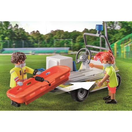 PLAYMOBIL - 71204 - City Action Les Secouristes - Véhicule de secours BLEU 5 - vertbaudet enfant 