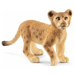 Jouet-Jeux d'imagination-Figurines, mini mondes, héros et animaux-Figurine Lionceau - Schleich - Wild Life - Pour Enfant de 4 ans et plus - Jouet éducatif