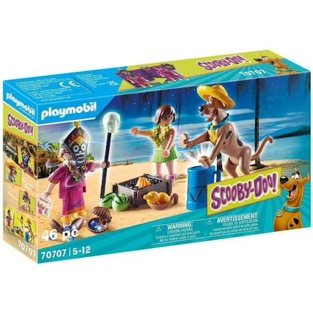 PLAYMOBIL - 70707 - SCOOBY-DOO avec sorcier BLEU 1 - vertbaudet enfant 