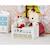 Lit de bébé avec figurine bébé Lapin Chocolat - SYLVANIAN FAMILIES - LES MEUBLES ET ACCESSOIRES BLANC 3 - vertbaudet enfant 