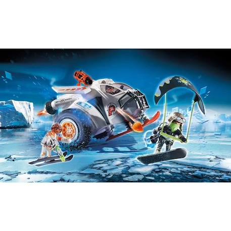 Véhicule des neiges de la Spy Team - PLAYMOBIL - 70231 - Pour Enfant de 18 mois et plus - Couleur Bleu BLEU 2 - vertbaudet enfant 