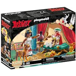 Jouet-Jeux d'imagination-PLAYMOBIL - 71270 - Astérix : César et Cléopâtre