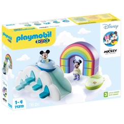 PLAYMOBIL 1.2.3 - Maison des nuages de Mickey et Minnie - Disney - 16 pièces  - vertbaudet enfant