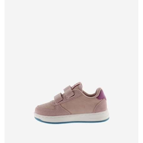 Baskets fille Victoria Tiempo Efecto Piel - nude ROSE 3 - vertbaudet enfant 