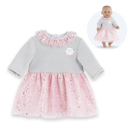 Robe Soir De Fête - Corolle - Vêtement pour mon premier poupon de 30 cm - Blanc - Mixte - Enfant BLANC 4 - vertbaudet enfant 