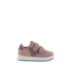 Chaussures-Baskets fille Victoria Tiempo Efecto Piel - nude