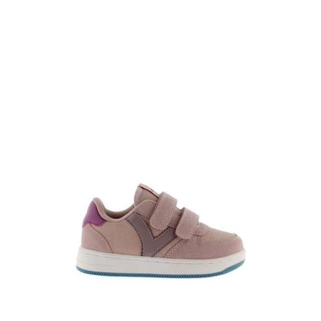 Baskets fille Victoria Tiempo Efecto Piel - nude ROSE 1 - vertbaudet enfant 