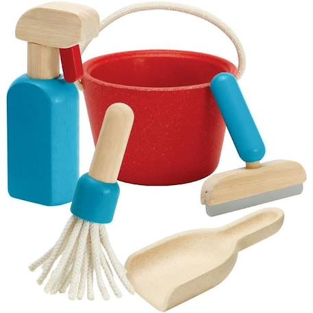 Set d'entretien - PLAN TOYS - Pour enfants de 24 mois - 2 ans - Bleu - Mixte - Rouge ROUGE 1 - vertbaudet enfant 