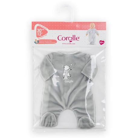 Pyjama Soir De Fête - Corolle - Vêtement pour mon premier poupon 30 cm - Mixte - Blanc BLANC 4 - vertbaudet enfant 