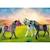 PLAYMOBIL - 70999 - 3 chevaux : Frison, Knabstrupper et Andalou - Avec 1 selle et 3 licols BLEU 3 - vertbaudet enfant 