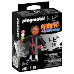 Jouet-Jeux d'imagination-Figurines, mini mondes, héros et animaux-PLAYMOBIL - 71101 - Tobi (Obito) - Naruto Shippuden