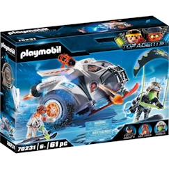 Jouet-Véhicule des neiges de la Spy Team - PLAYMOBIL - 70231 - Pour Enfant de 18 mois et plus - Couleur Bleu