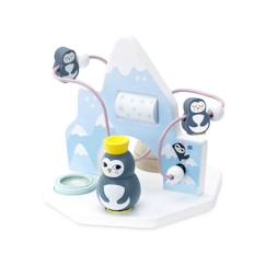 Jouet-Premier âge-Jouet d'activité Igloo multi activités - Vilac - Bois - Bleu - A partir de 3 ans